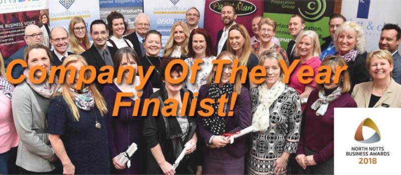 We Are Shortlisted For Company Of The Year!