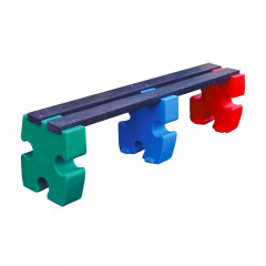Jigsaw Bench - 3 Seater