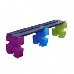 Jigsaw Bench - 4 Seater