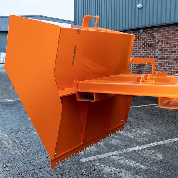 Forklift Mounted Multi Scoop Attachment