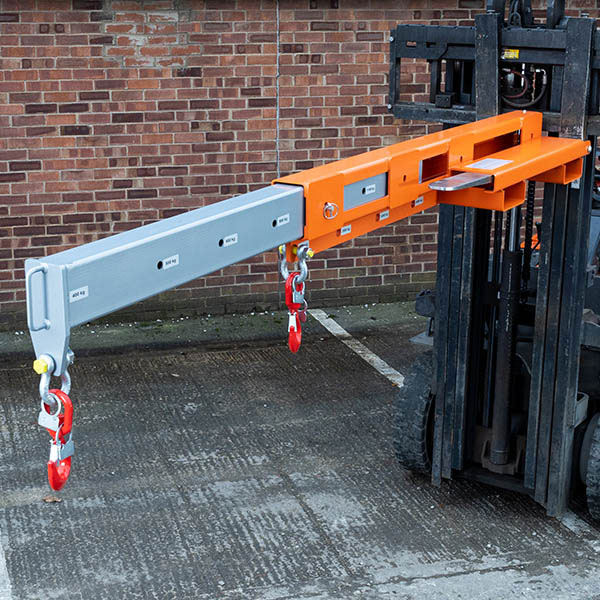 Fork Mounted Low Profile Extending Jib