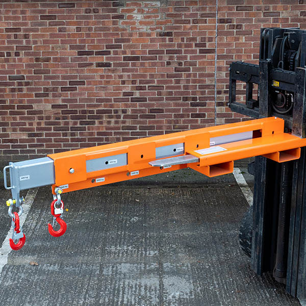 Fork Mounted Low Profile Extending Jib