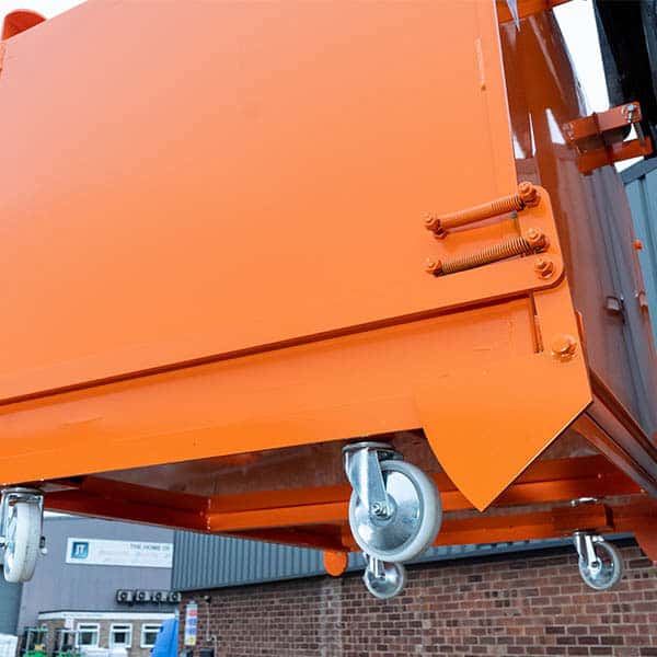 Bottom Empty Skip Forklift Attachment