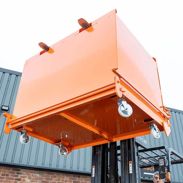 Bottom Empty Skip Forklift Attachment