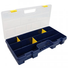 Tool Accessories Organiser Carry Case With 12 Movable Dividers
