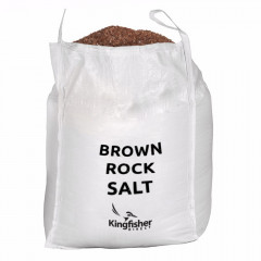 1 Tonne / 1000kg Brown De-icing Rock Salt - UK Mainland