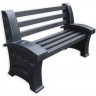 100% Recycled Plastic Premier Seat - 2 seater