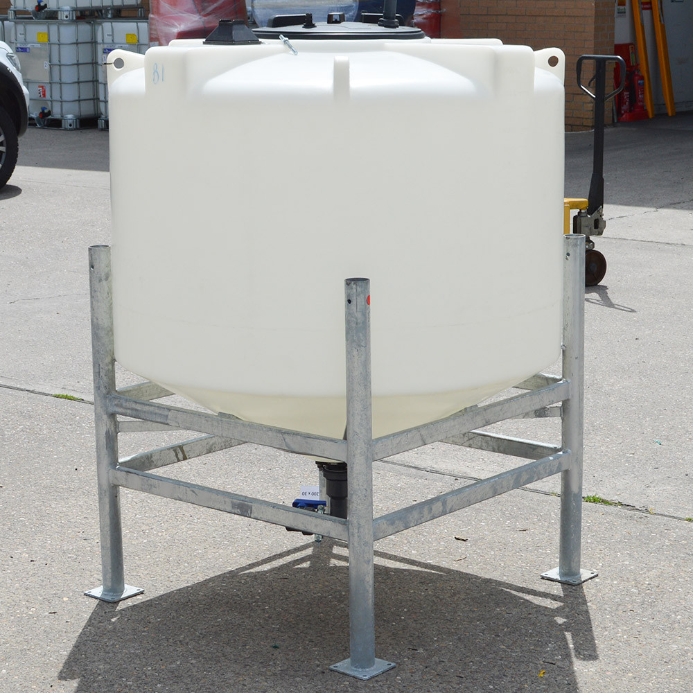 Enduramaxx 1000 Litre Cone Tank with Frame - Used
