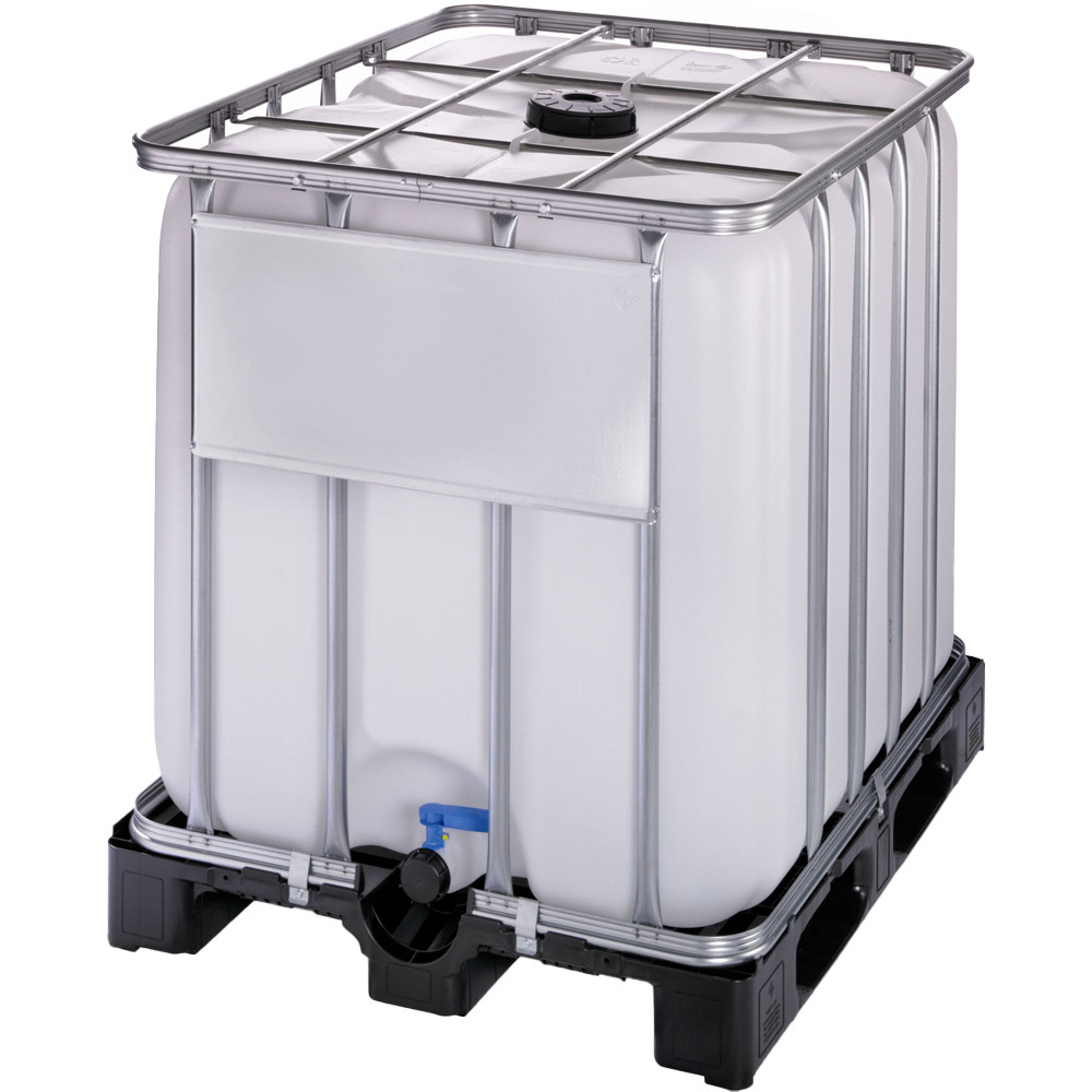 1000 Litre Reconditioned UN Approved IBC - 2" Valve
