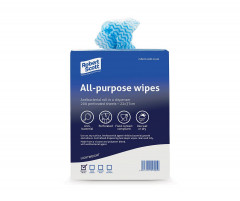 All-Purpose Wipes - Case of 200 in Blue