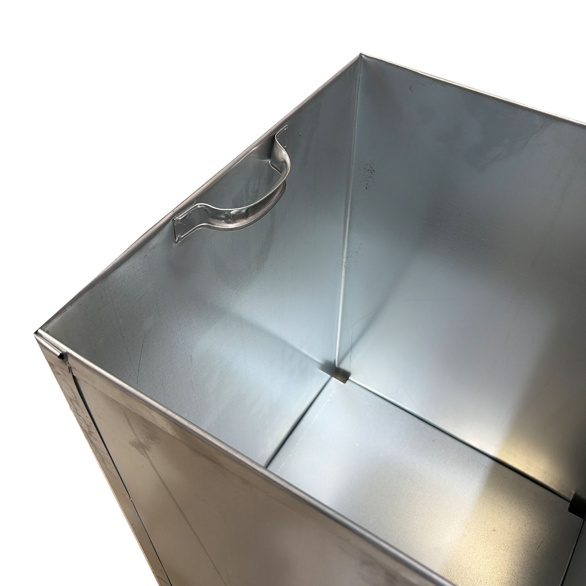 100 Litre Rectangular Galvanised Steel Liner