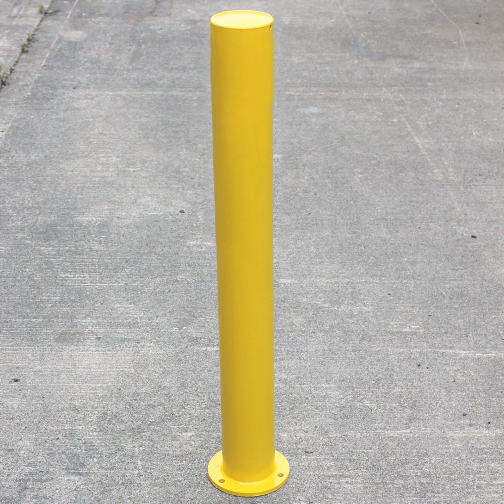 750mm Tall Galvanised Steel Bollard - lifestyle 3