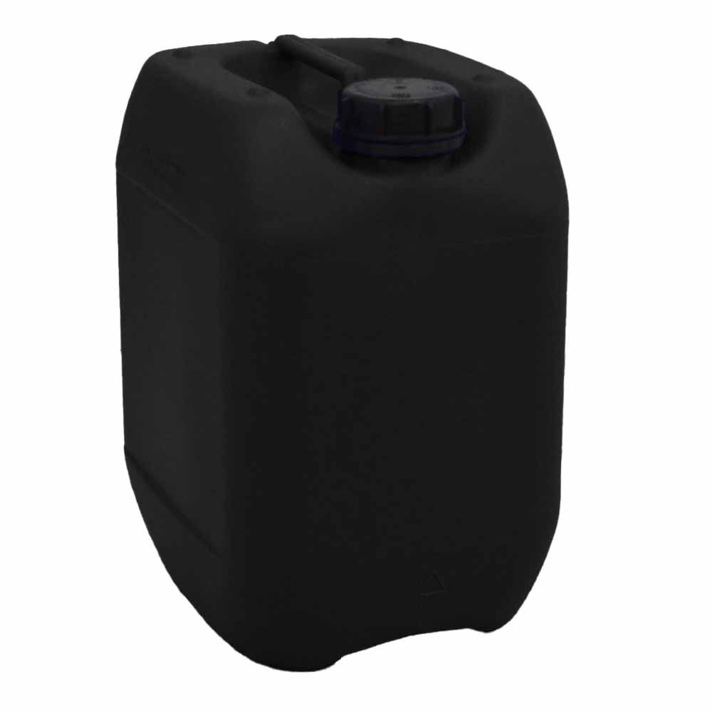 10 Litre Stackable Plastic Jerry Can - Natural, White, Black, Blue