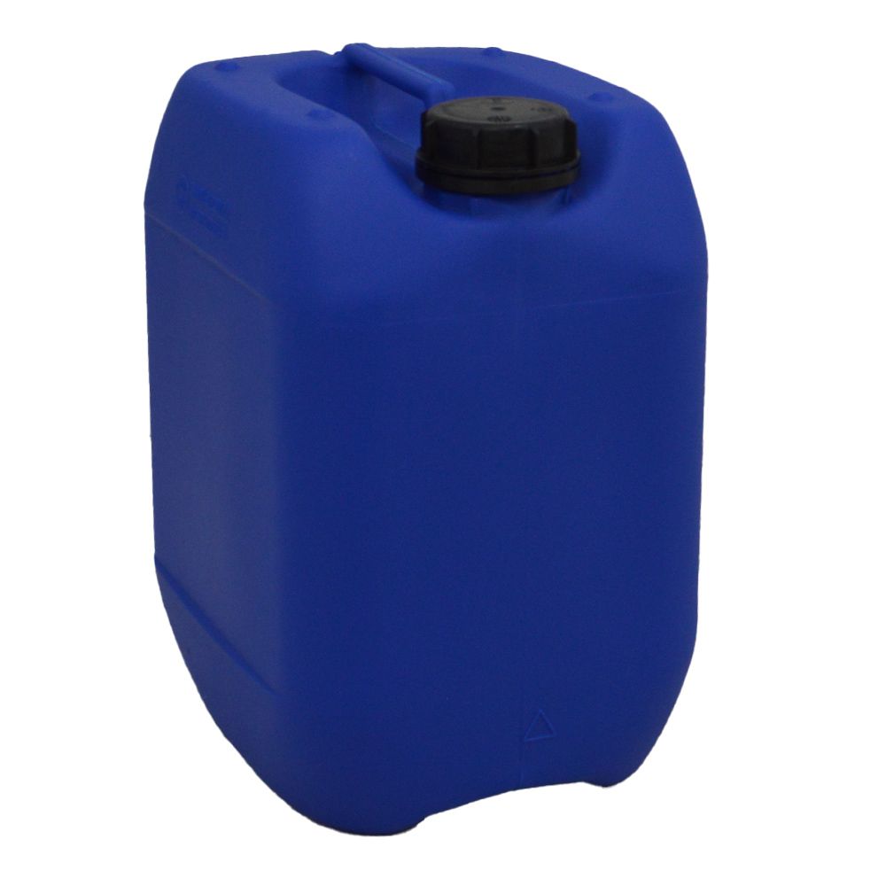 10 Litre Stackable Plastic Jerry Can - Natural, White, Black, Blue