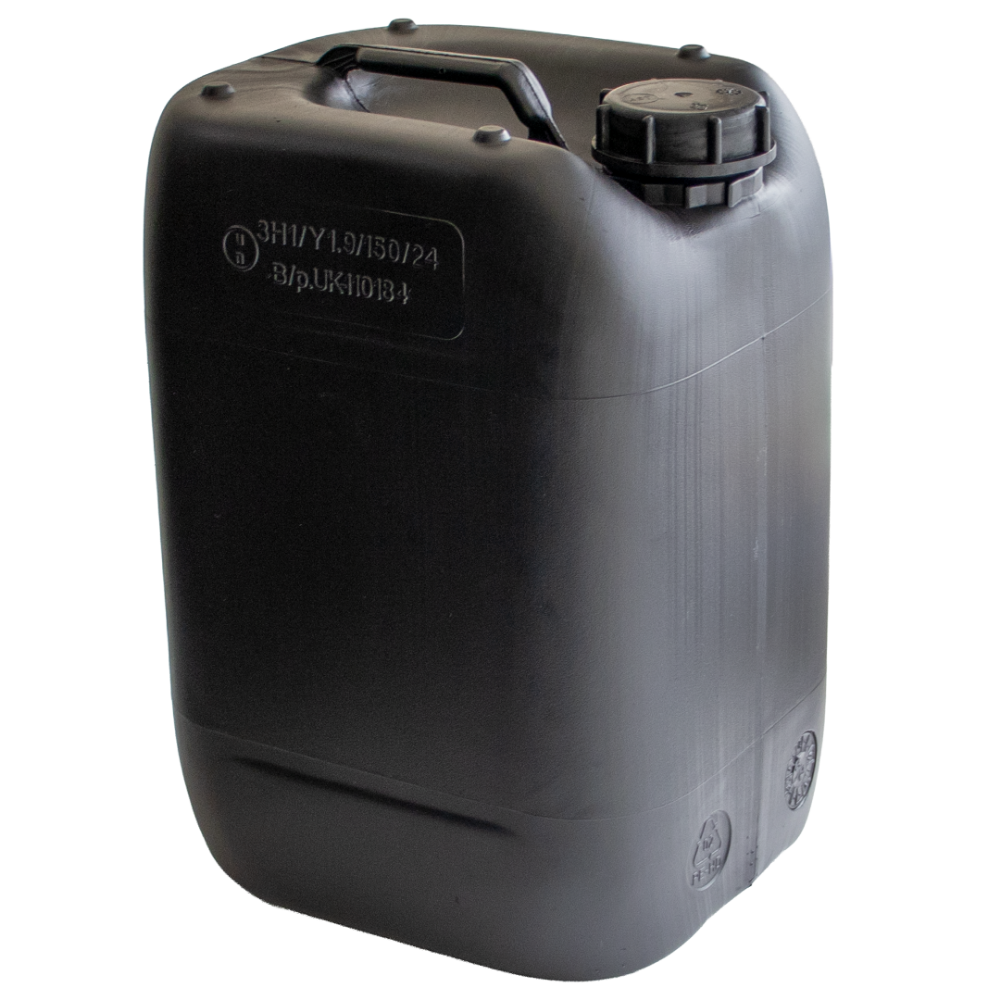 10 Litre Stackable DIN51 Jerry Can  x100 - Black - Full Pallet Clearance