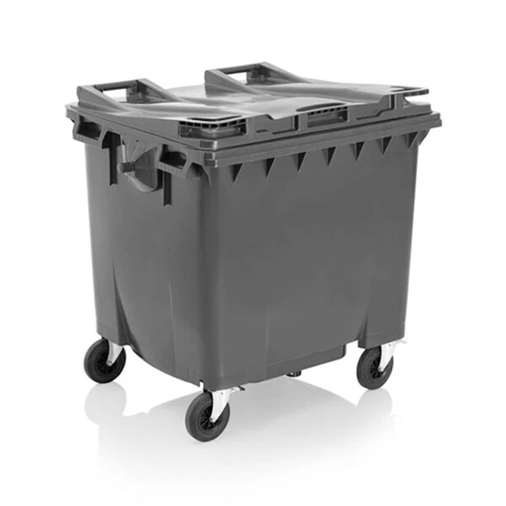 1100 Litre Flat Wheeled Bin