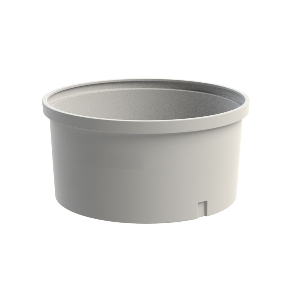 Round 1100 Litre Fish Holding and Breeding Tank in White