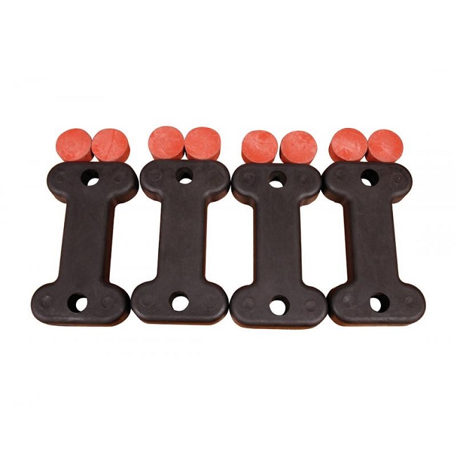 6 Piece Rubber Speed Cushion