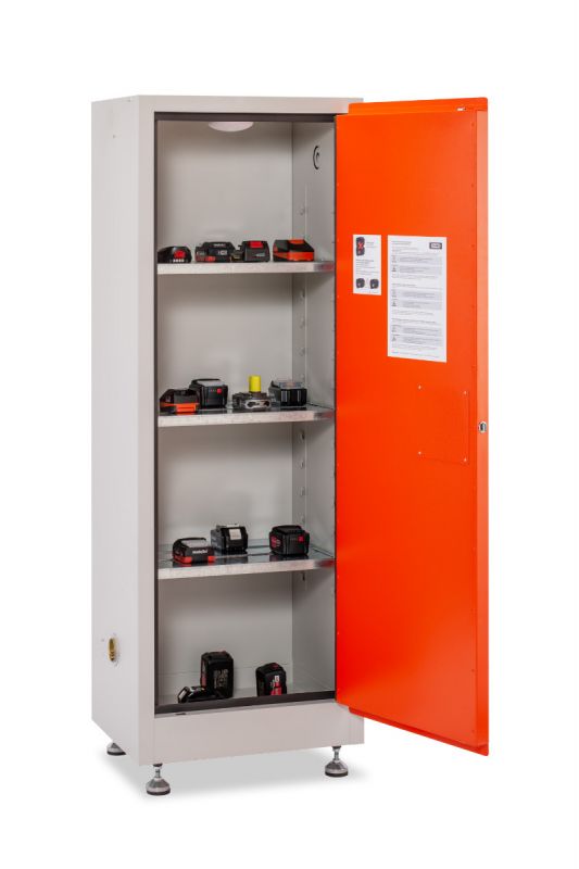 Lithium Battery Storage Cabinet - 600 x 1650 x 460mm