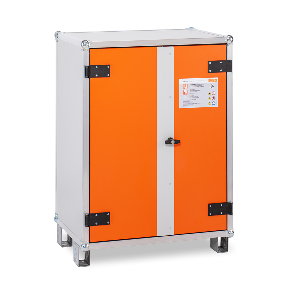 Lithium Battery Storage Cabinet With Stacking Feet 660 X 1110 X 800mm lithium-battery-storage-cabinet-with-stacking-feet-660-x-1110-x-800mm