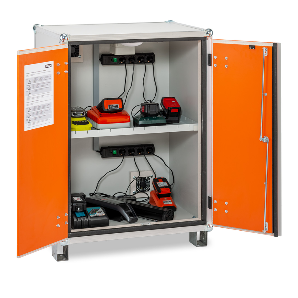 Cemo LockEx Lithium Battery Charging Cabinet 6000 Wh Capacity cemo-lockex-lithium-battery-charging-cabinet-6000-wh-capacity