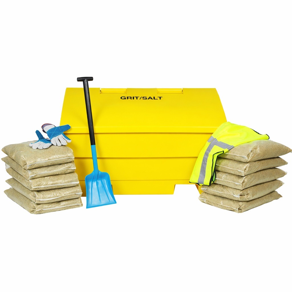 12 Cu Ft Grit Bin Winter Pack - 350 Litre / 350 kg capacity