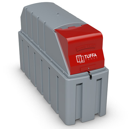 Tuffa 1350 Litre Plastic Bunded Diesel Tank