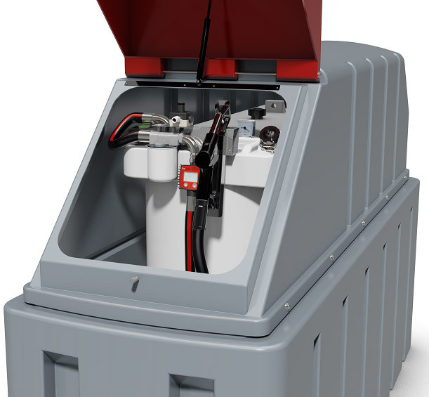 Tuffa 1350 Litre Plastic Bunded Diesel Tank