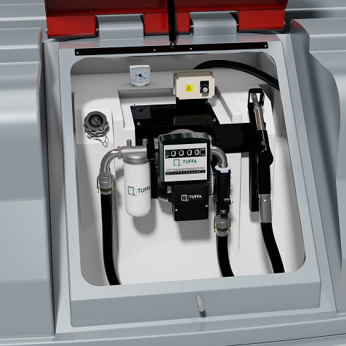 Tuffa 1350 Litre Plastic Bunded Diesel Tank