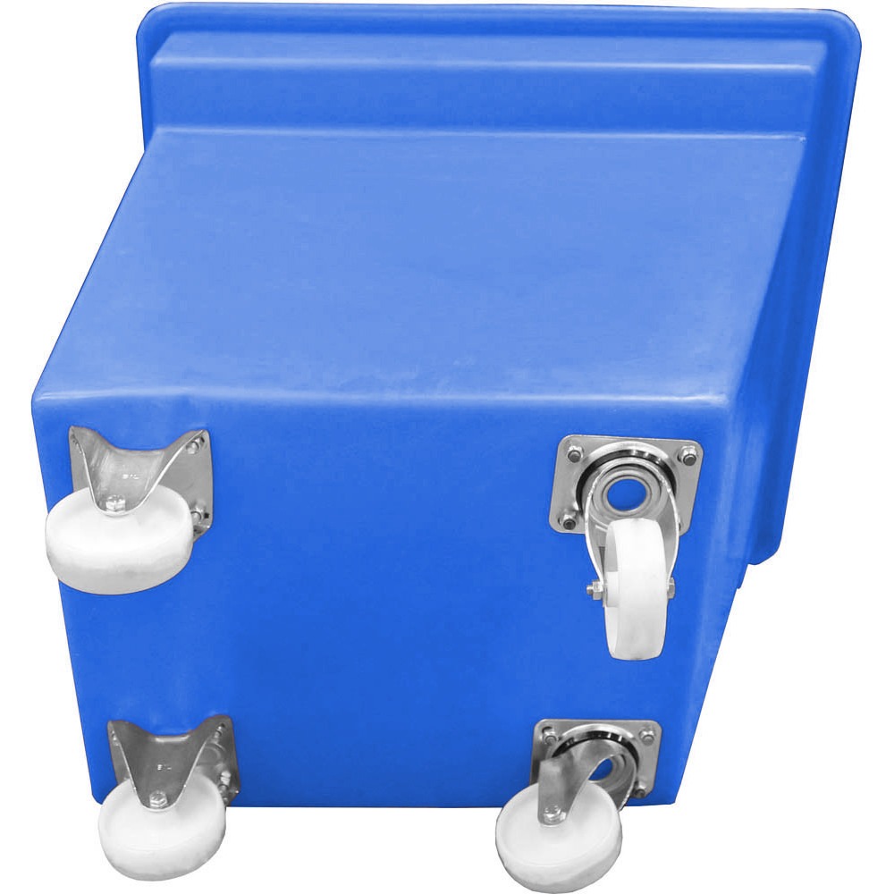 150 Litre Wheeled Bin - Blue - Nylon Wheels