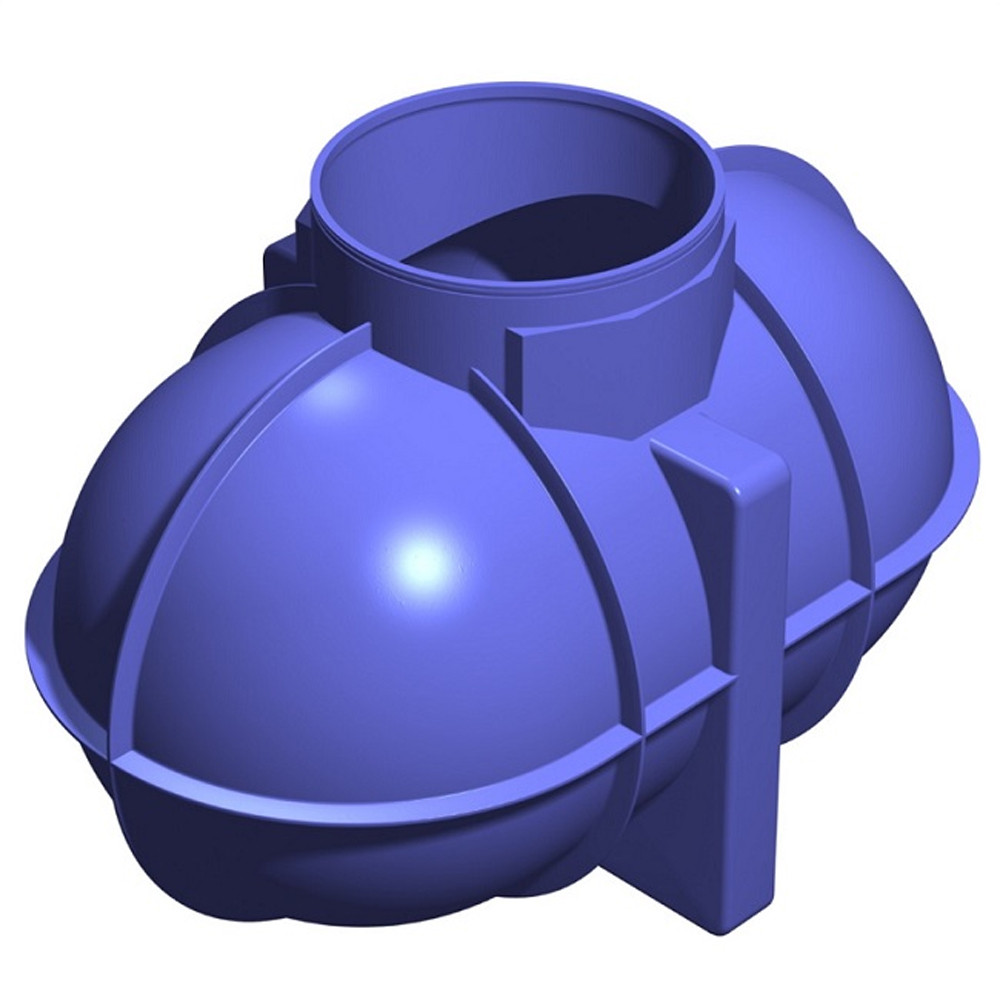 1800 litre underground water tank with access turret