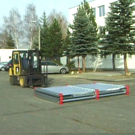 4m Flat Pack Storage Container with Double Wing Doors