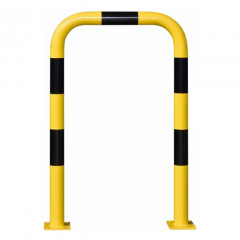 Black Bull Steel Collision Protection Guard - 1200 x 750mm - Yellow and Black