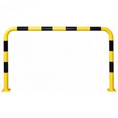 Black Bull Steel Collision Protection Guard - 1200 x 2000mm - Yellow and Black