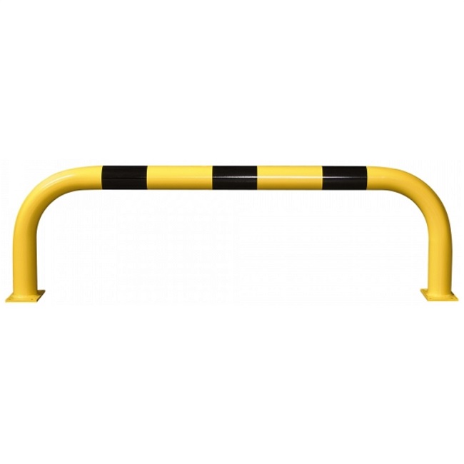Black Bull Steel XL Collision Protection Guard - 600 x 2000mm - Yellow and Black