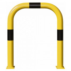 Black Bull Steel XL Collision Protection Guard - 1200 x 1000mm - Yellow and Black