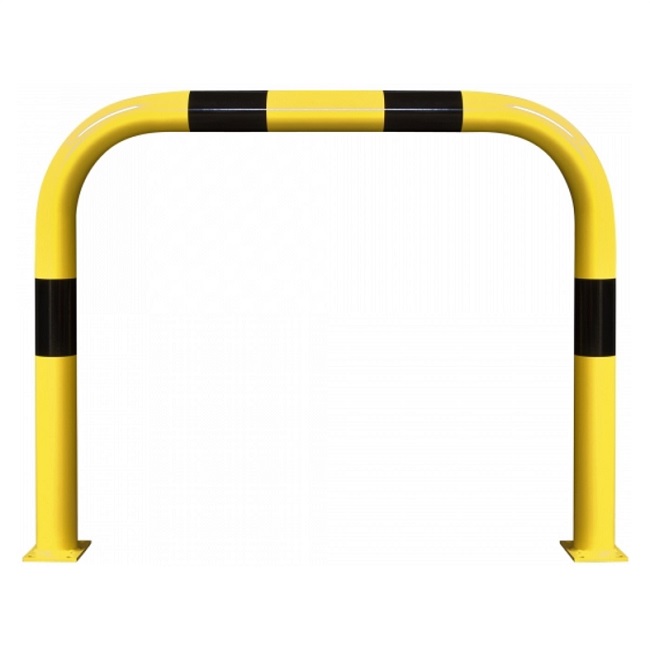 Black Bull Steel XL Collision Protection Guard - 1200 x 1500mm - Yellow and Black