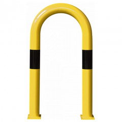 Black Bull Steel XL Collision Protection Guard - 1200 x 650mm - Yellow and Black