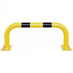 Black Bull Steel XL Collision Protection Guard - 600 x 1500mm - Yellow and Black