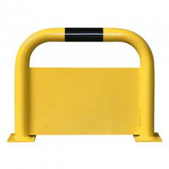 Black Bull Steel Protection Guard with Underrun Panel - 600 x 750mm - Yellow and Black