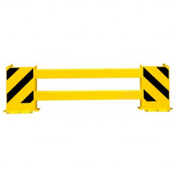 Black Bull Adjustable Racking End Frame Protector - 500 x 900-1300 x 190mm