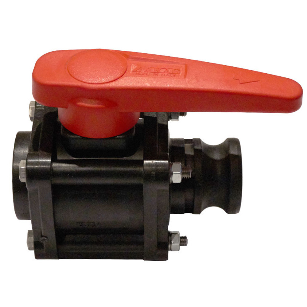 1 1/2" Female x 1 1/2" Camlock Ball Valve