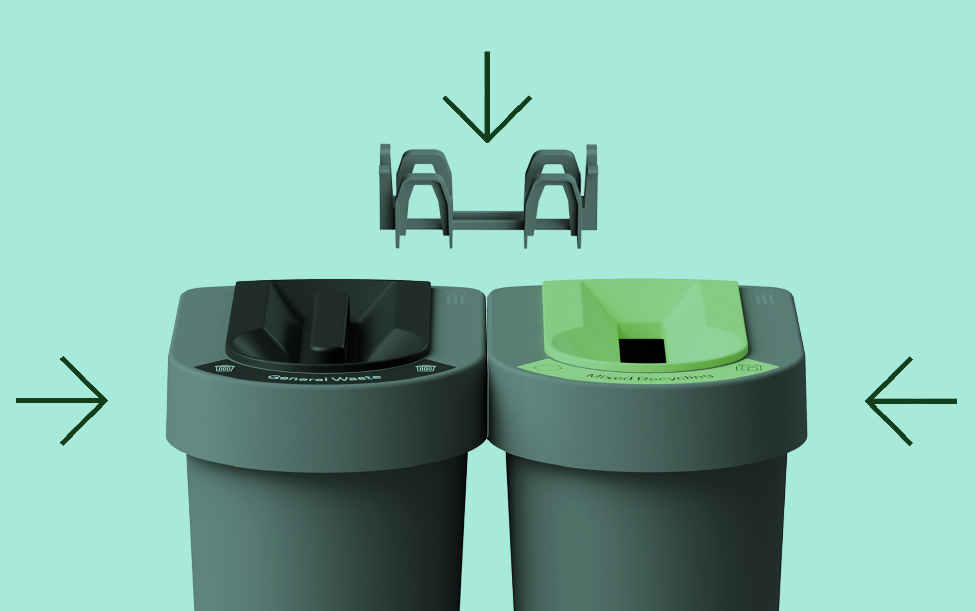 Recycling Station - uBin 70L