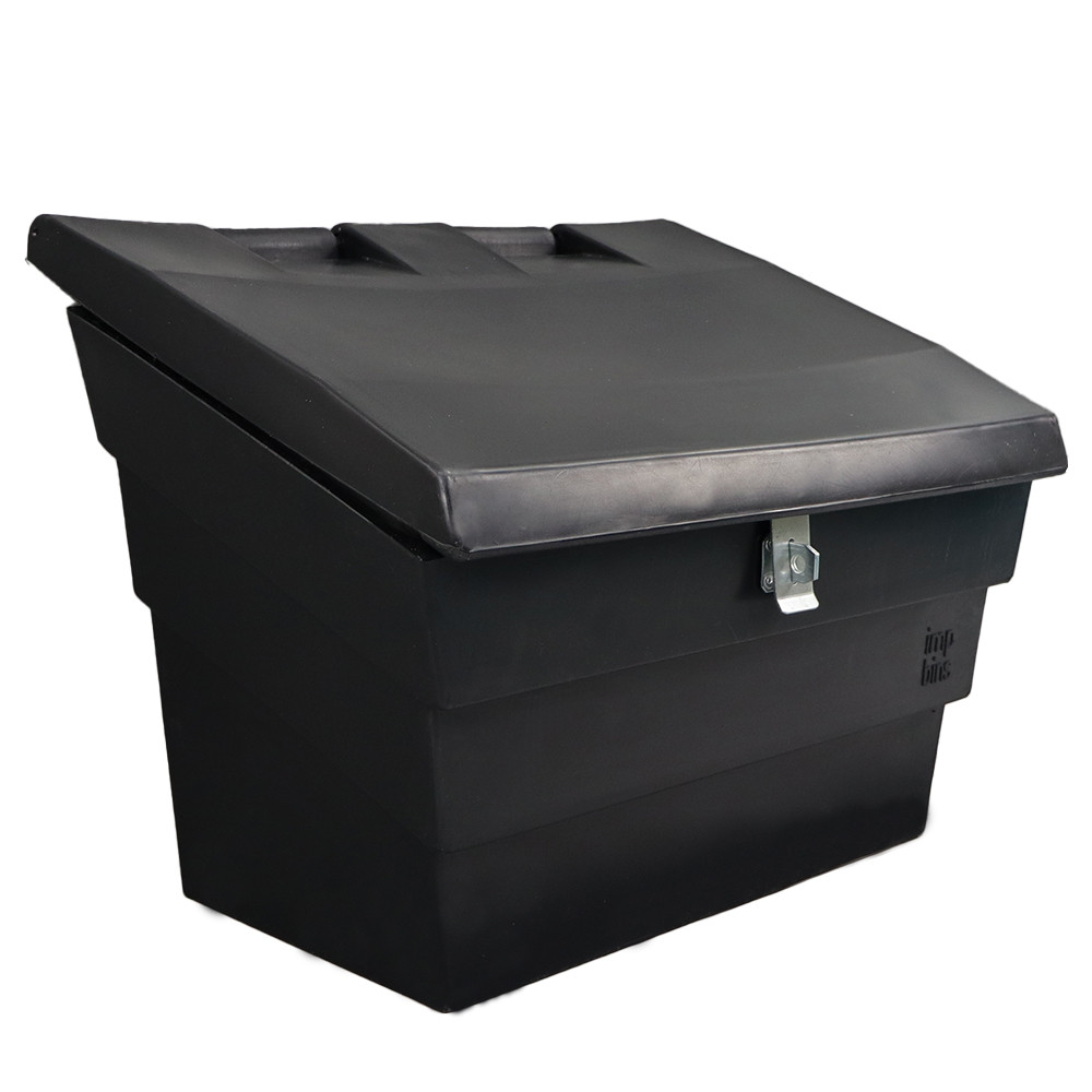 2 Cu Ft Lockable Grit Bin Winter Pack - 50 Litre / 50 kg Capacity