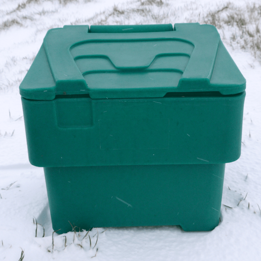 2 Cu Ft Grit Bin Winter Pack - 60 Litre / 65 kg capacity