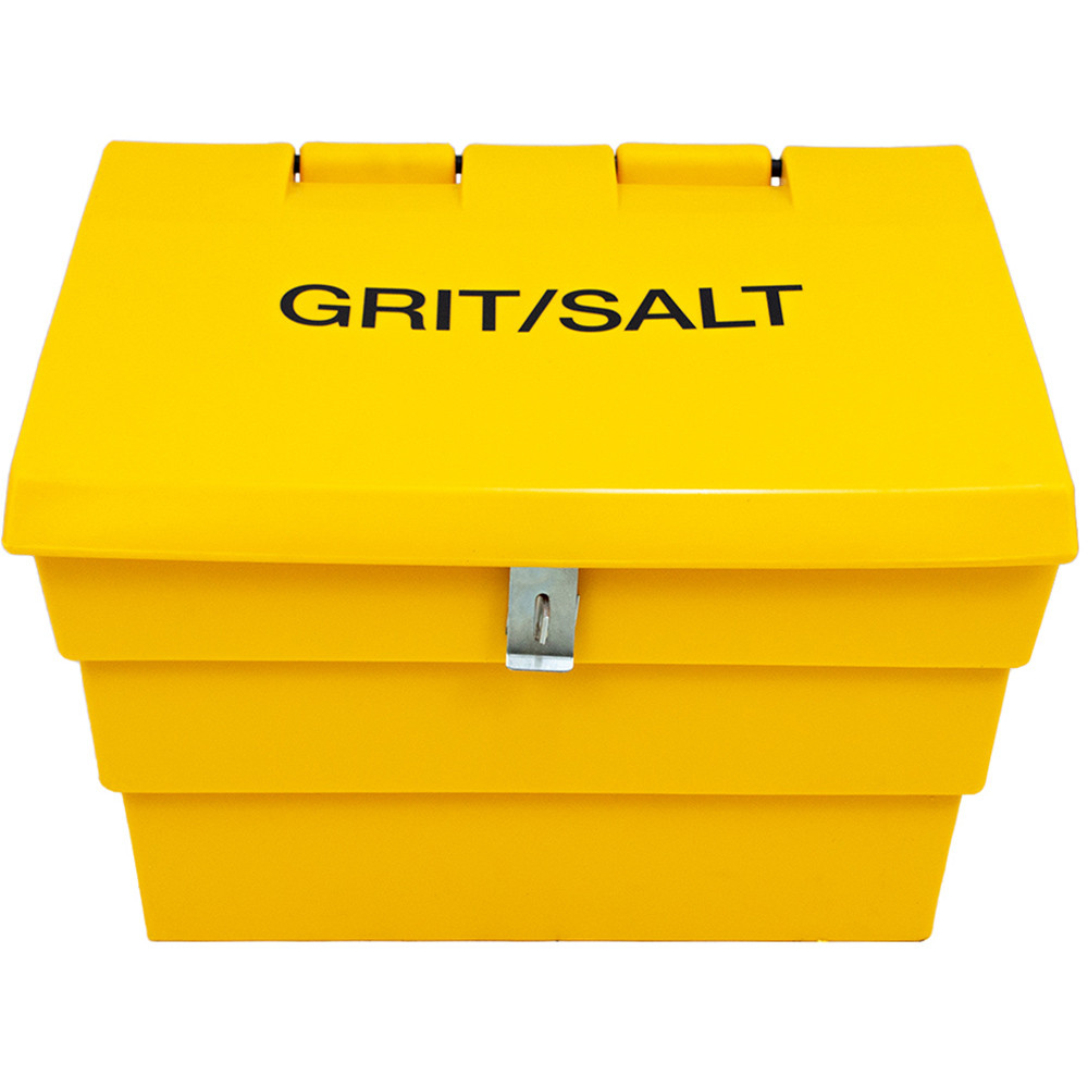 2 Cu Ft Lockable Grit Bin - 50 Litre / 50 kg Capacity