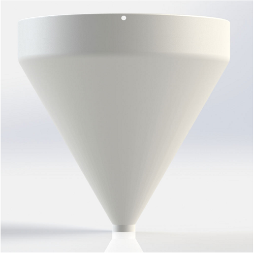 Enduramaxx 2000 Litre 60 Degree Open Top Cone Tank