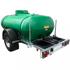 2000 Litre Agricultural Highway Water Bowser with Trough