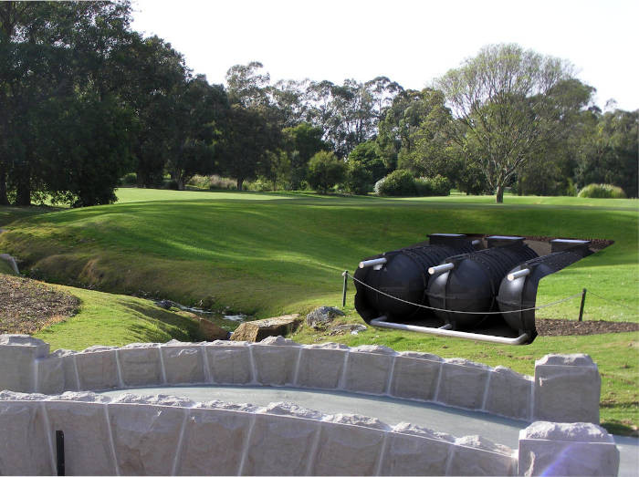 Rainwater Harvesting Underground Tank - 34000 Litre