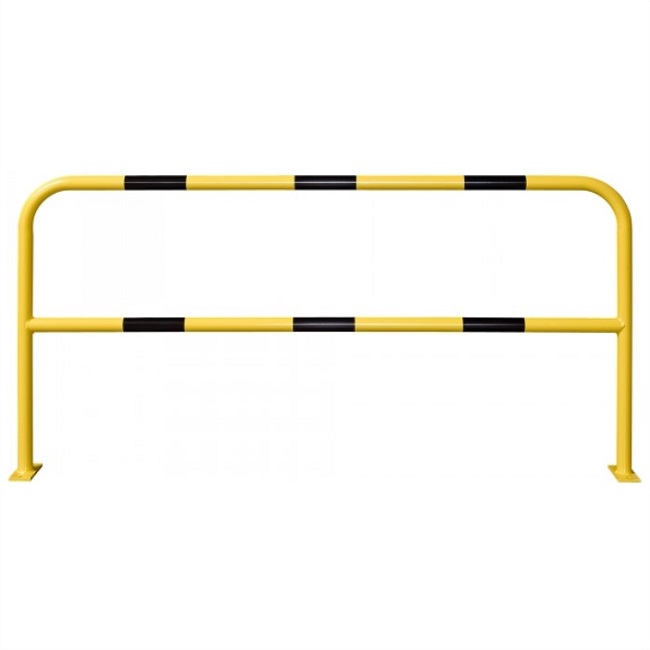 Hoop Guard Floor Mounting Steel Hoop Guard - 1000 x 2000mm - Yellow and Black ...